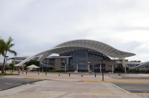 Lawmakers and executive branch members, including Gov. Alejandro García-Padilla are huddled at the Puerto Rico Convention Center to discuss solutions to the island's cash crunch. (Credit: © Mauricio Pascual)