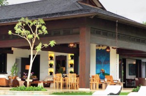 One of the facilities of the posh Playa Grande Aman Resort & Golf Course.