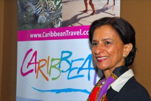 Sarah Wescot-Williams, prime minister of St. Maarten (Credit: Larry Luxner)