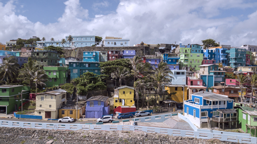 La Perla (The Pearl) Neighborhood, From the grounds of El M…