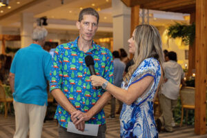 Benjamin Runyon of Ciencia Puerto Rico talks about how the Liberty Foundation donation will help strengthen the organization’s educational programs.