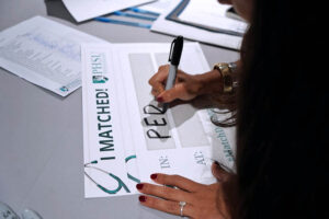 On March 21, PHSU students joined peers across the U.S. and Puerto Rico in officially learning their residency placements.