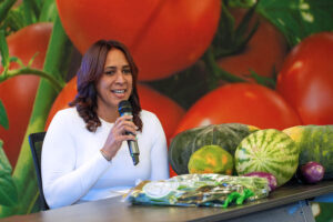 Carla Escalera, owner of Tierra Santa Farms.