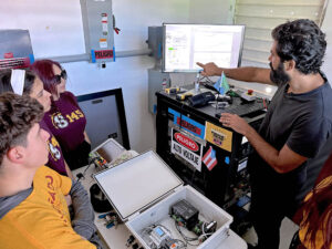 The lab will offer technical guidance on microgrid design, equipment, operation, repair and maintenance to students and community members.