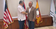 From left: United Retailers Association President Ramón Barquín and Puerto Rico Retailers Association President José González.