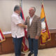 From left: United Retailers Association President Ramón Barquín and Puerto Rico Retailers Association President José González.