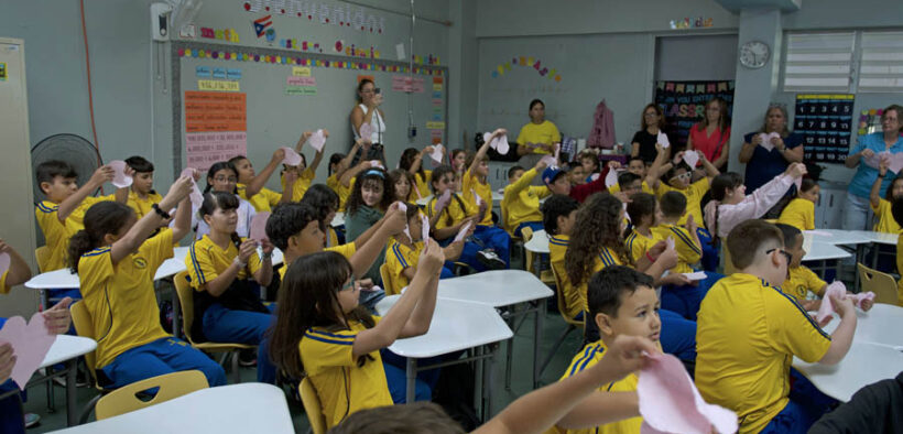 The Fields of Joy Foundation offers free emotional learning tools and mental health resources to support children in Puerto Rico.