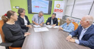Alianza Municipal de Servicios Integrados and Puerto Rico government officials sign the partnership agreement to fund workforce training in Caguas.