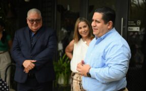 At right, Josué Rivera, Puerto Rico’s secretary of agriculture