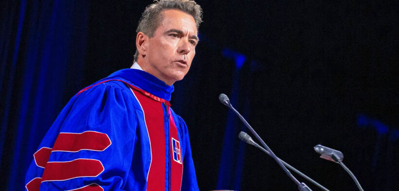 The university awarded Bravo a doctor of humane letters, honoris causa, recognizing his contributions to business and philanthropy.