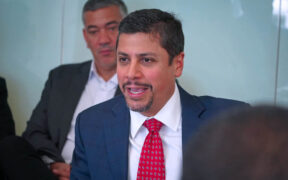 Puerto Rico Chamber of Commerce President Luis E. Pizarro discusses details of the proposed legislation in Washington.