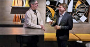 From left: Gilberto Guasp of Arco Publicidad and Jesús Cruz-Arce, CEO of ARC