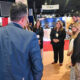 Officials from the administration of Puerto Rico Gov. Jenniffer González (center), including Economic Development Secretary Sebastián Negrón (to her right) and InvestPR CEO Ella Woger-Nieves (second from right), present the island’s nearshoring advantages to investors at the SelectUSA Investment Summit.