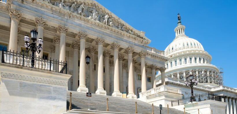 The U.S. House of Representatives in Washington, D.C., where lawmakers passed the “One Big Beautiful Bill” — President Trump’s fiscal year 2026 budget proposal — on May 22, advancing it to the Senate for consideration. (Credit: Kmiragaya | Dreamstime.com)