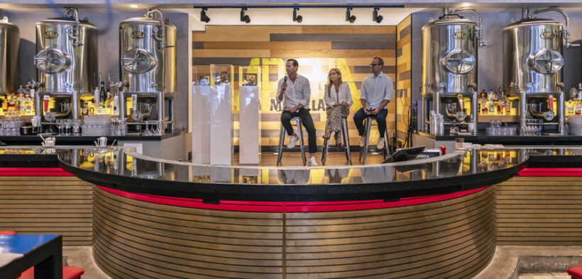 From left: Edgardo Rivera, president of DDB Latina Puerto Rico; Elaine García, marketing director at Cervecera de Puerto Rico; and Edgardo Jiménez, creative operations officer at DDB Latina Puerto Rico.