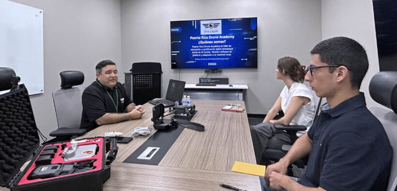 Students at the University of Puerto Rico, Mayagüez Campus, are building and testing lightweight drone attachments for real-world environmental monitoring applications.