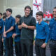 Graduates of One Stop Career Center’s pre-apprenticeship aviation mechanic program celebrate completion of training in Aguadilla, Puerto Rico.
