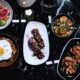 A selection of Pantera’s contemporary Asian dishes, blending bold flavors and artistic presentation.