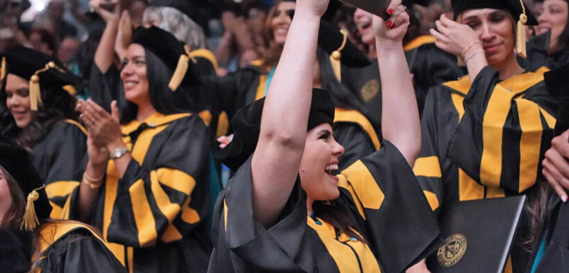 The ceremony, held in the new auditorium on Ponce Health Sciences University’s campus, marked the school’s largest graduating class of medical students since its founding, with 120 students earning Doctor of Medicine degrees.