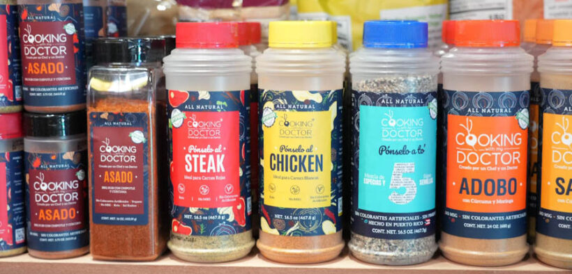 Cooking with my Doctor products are now available at El Market stores inside Luis Muñoz Marín International Airport