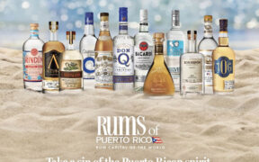 A screen capture of bottles from Puerto Rico’s rum brands featured in a promotional campaign by the Rums of Puerto Rico program.