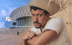The “No me quiero ir de aquí” concert series by Benito Antonio Martínez-Ocasio — Bad Bunny’s given name — kicks off tonight at the Coliseo de Puerto Rico and will run through Sept. 14, with 30 shows scheduled. (Illustration generated using ChatGPT)