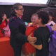 Bersabé Vera, divisional commander for The Salvation Army in Puerto Rico and the U.S. Virgin Islands, greets children during the annual “Back to School” event in Bayamón.