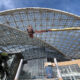 The maintenance project includes major upgrades to the skylight system, the Convention Center’s signature Wave structure and the roof’s waterproofing membrane.