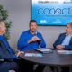 From left: José Lázaro, co-founder of Assertus; José Bengoa, CEO of E Health Partners; and Michael Jiménez, co-founder of Assertus