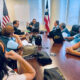 NET officials meet with licensed amateur radio operators to sign the new collaboration agreement expanding Puerto Rico’s Amateur Radio Bank.