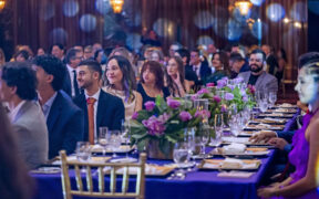 Kinesis Foundation scholars and guests attend the 2025 scholarship awards ceremony in San Juan.