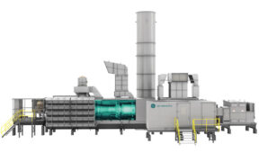 GE Vernova says its LM2500XPRESS gas turbine package is 95% factory assembled for faster site installation. (Credit: GE Vernova)