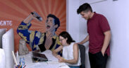 From left, Maricarmen Conaway of MC Estudio and Jean Marcel, founder of Emprendimiento101, at the new coworking space in San Juan.