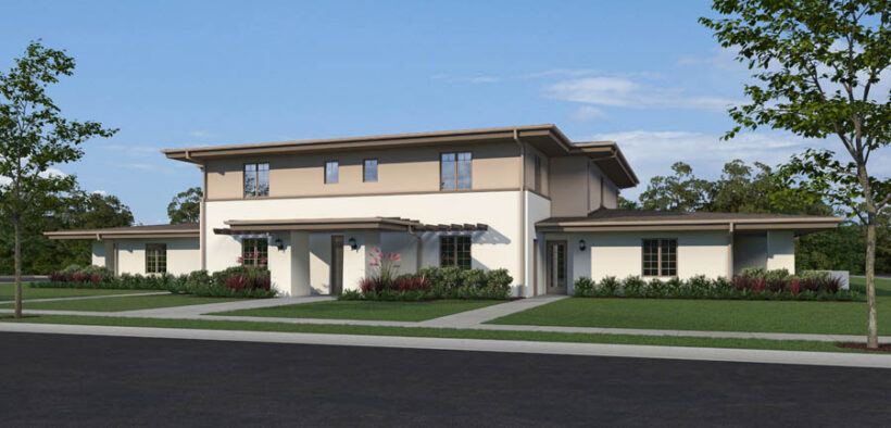 A rendering of the planned Fisher House in Puerto Rico for hospitalized veterans’ families. (Courtesy: Fisher House Foundation)