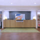 A rendering of the planned lobby design for Spark by Hilton Ponce. (Credit: Spark by Hilton)