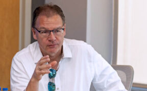 Thomas Seewoester, vice president of site operations at Amgen Manufacturing Limited in Juncos.