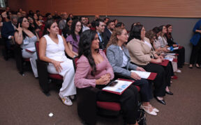 Scholarship recipients and guests attend the Fundación Triple-S and Foundation for the Future of Health ceremony, where $238,000 was awarded to support future health care professionals in Puerto Rico.