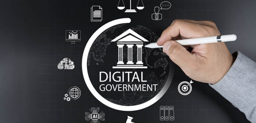 An illustration shows the role of artificial intelligence and digital tools in transforming municipal governance. (Credit: Jittawit Tachakanjanapong | Dreamstime.com)