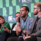 Representatives from Amasar, Skootel, Cultimar and Divinisssimo Gelato take part in a panel discussion at Boricua Emprende Fest.