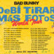 Following his residency announcement, Bad Bunny revealed plans for his “Debí Tirar Más Fotos” world tour, which will include stops in Latin America, Europe, Asia and Australia.