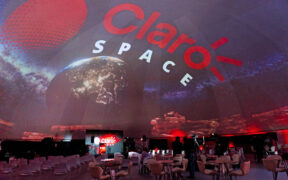 Claro Space is a 360-degree immersive facility located at the Parque de las Ciencias in Bayamón.
