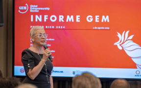 Arleen Hernández, co-researcher for the Global Entrepreneurship Monitor (GEM) project in Puerto Rico.