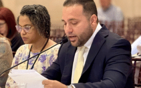 Orlando Rivera-Berríos, director of Puerto Rico’s Office of Management and Budget, announced Financial Oversight and Management Board approval of funds for municipal flood recovery and infrastructure projects. (Credit: ww.facebook.com/MigdaliaPadillaAlvelo; file photo)