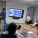 WeServe Fellows present strategic recommendations to nonprofit leaders during the final session of their summer internship with the V2A Foundation.