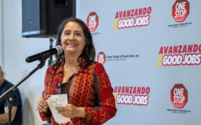 One Stop Career Center Executive Director Carmen Cosme-Pitre