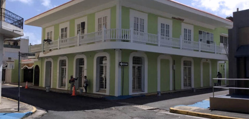 Casa del Peregrino in Aguadilla, which received a $623,921 U.S. Department of Veterans Affairs grant to support housing, counseling and other services for homeless veterans. (Credit: Casa del Peregrino Aguadilla Facebook page)