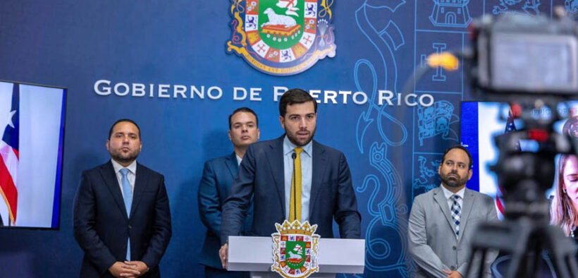 Economic Development and Commerce Secretary Sebastián Negrón-Reichard announces the unlocking of $1.4 billion in Opportunity Zone investments in Puerto Rico.