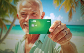 FirstBank’s recycled debit card meets industry security standards, including Europay, Mastercard and Visa Co. certification for chip and contactless payments.