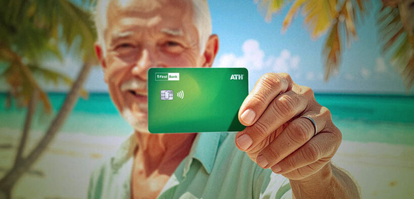 FirstBank’s recycled debit card meets industry security standards, including Europay, Mastercard and Visa Co. certification for chip and contactless payments.