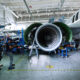 InvestPR’s production crew works on the next phase of its institutional campaign at the Lufthansa Technik base maintenance site in Puerto Rico.